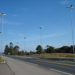 Implementação de Iluminação da Polícia Rodoviária Federal - BR116 PR