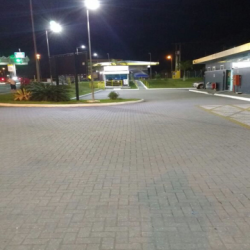 Iluminação LED - Base de Apoio Autopista Litoral Sul